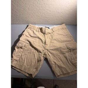 Polo Ralph Lauren Mens Cargo Shorts Tan Khaki Classic Polo Chino Size 40